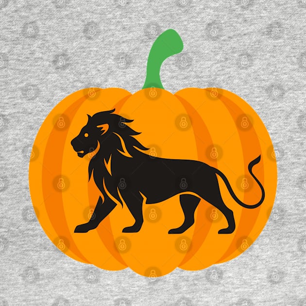 Halloween Jack O Lantern Leo Zodiac Sign by EndlessDoodles